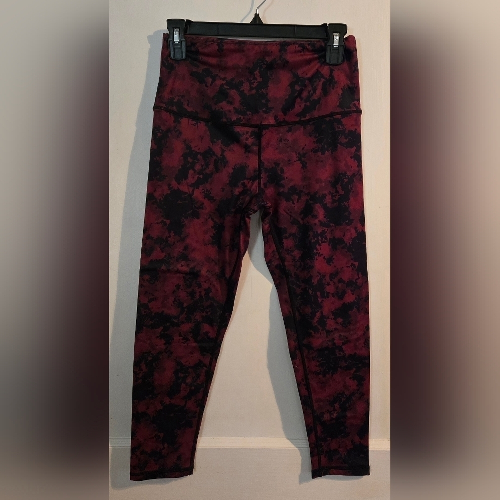 NWOT | Sol and Mane | Women's Alana Moon Tides Legging | Red/Black/Plum | Medium - Picture 9 of 14